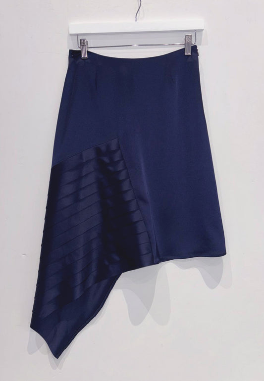 MARK - ASYMMETRICAL PLEATED SKIRT